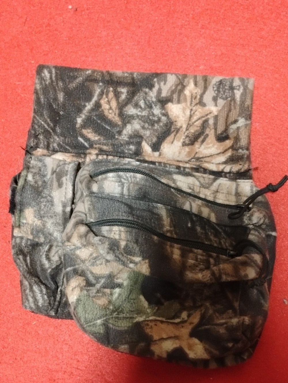 Men's Camouflage Waist Bag — Realtree-Style Camo Belt Pouch